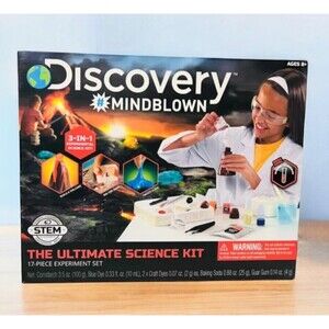 Discovery Mindblown The Ultimate Science Kit 17 Pc Experiment Set